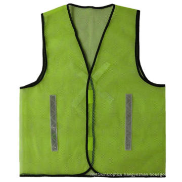 Mesh Fabric Reflective Vest with PVC Tape